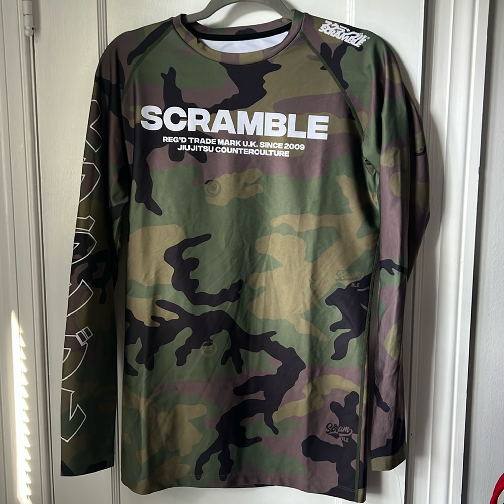 Scramble Brand BJJ Rashguard